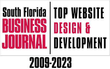 South Florida Business Journal - Top Website Design & Development 2009-2021
